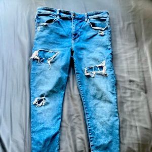 “American eagle” Women jeans, high rise jegging.